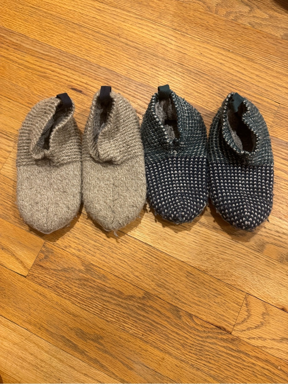 Set of 2 Bombas Youth Y 11-13 Gripper Slipper Socks
